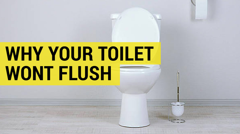 why your toilet wont flush in the UK
